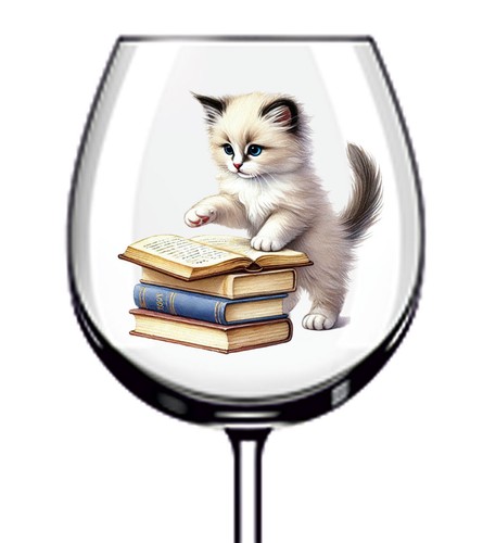 12x ragdoll cat kitten - cat, vinyl