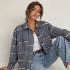 Jason Maxwell Plaid Wool Blend