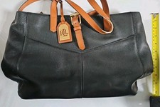 ralph lauren handbag black and