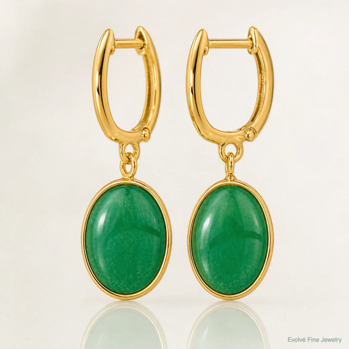 14k yellow gold polished oval - 14k,