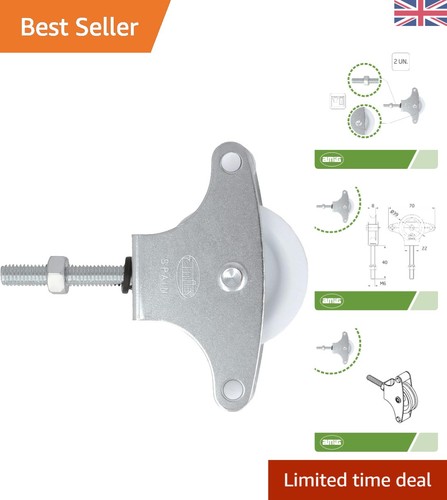 Space saving steel pulley - steel, with