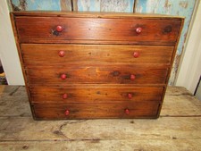 Antique collectors cabinet - antique,