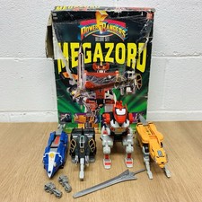 Vintage Bandai 90s Power Rangers MMPR Deluxe Dino Megazord Action Figure Boxed