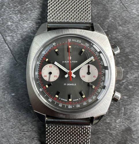 Hamilton big eye chronograph - eye,