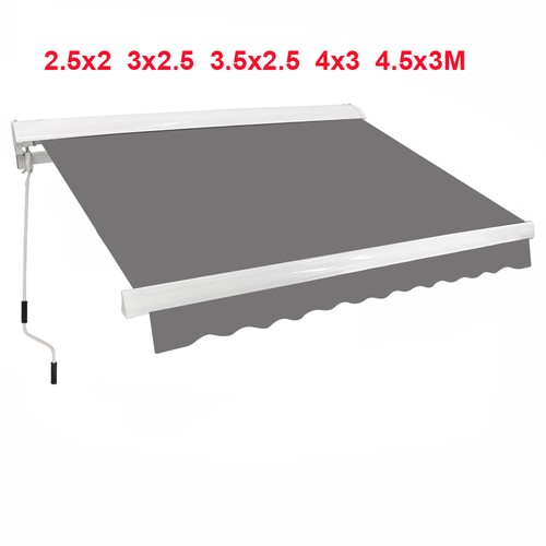 Half cassette manual awning - cassette,