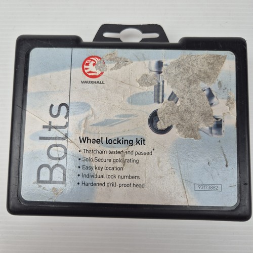 Genuine vauxhall locking wheel - vauxhall,