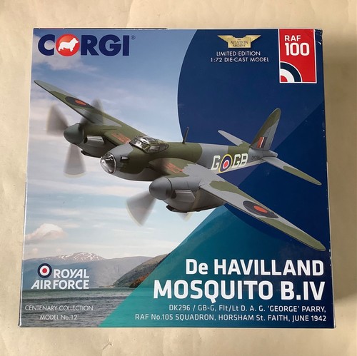 Corgi aviation raf 100 dh - aviation,