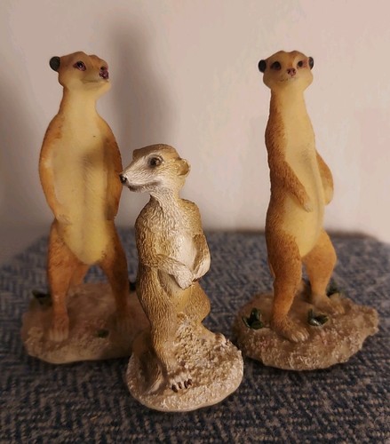 Trio set resin - trio, meerkat