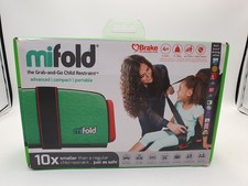 MIFOLD Grab and Go Portable Travel Booster-Green