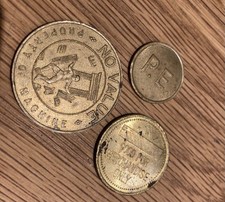 Vintage Tokens Slot Machines