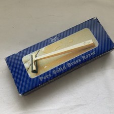 VINTAGE PERS SOLID BRASS RAZOR -NEW OLD STOCK- BOXED
