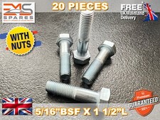 20x- 5/16 x 1 1/2"  BSF Bolts