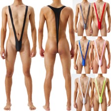 Men's Shiny One Piece Mankini