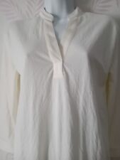 Ladies V Neck Top Ivory M&S Uk