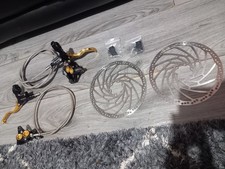 Hope Mono M4 4 pot hydraulic MTB Brakes with hope m4 discs