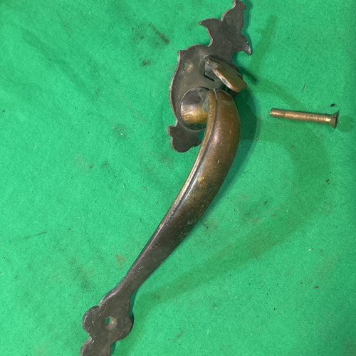 Vintage solid brass thumb - solid,