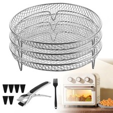 3 Tiers Air Fryer Rack Round