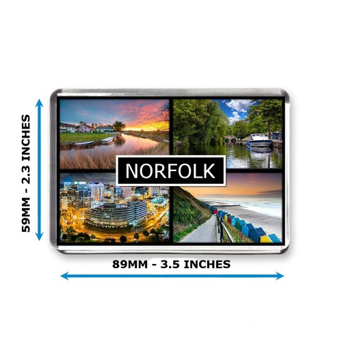 Norfolk jumbo fridge magnet - jumbo,