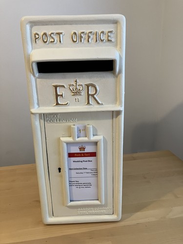 Royal mail wedding post box