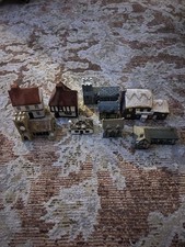 Selection Of Ceramic Miniature Houses-Tudor Style Wade