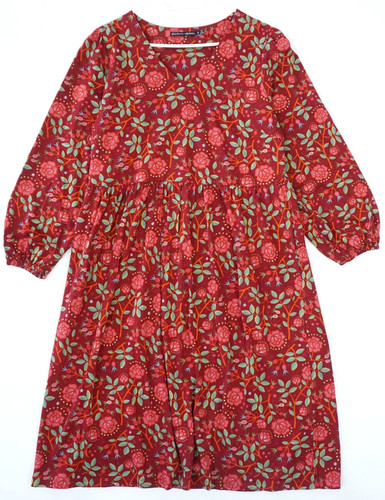 Gudrun sjoden red - red, floral