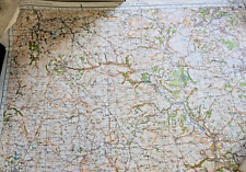 WAR REVISION COL ORDNANCE SURVEY map BUXTON MATLOCK Chatsworth  Derbyshire 1940