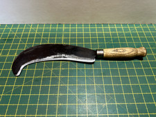 Nice Vintage W Towner Lightweight Bill Hook Sharpened + New Handle Ready to Use