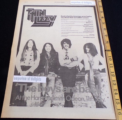 Thin lizzy 1976 hammersmith - lizzy,