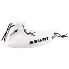 Bauer Goalie Mask Dangler Ice Hockey Clear Throat Neck Guard Shield Inline
