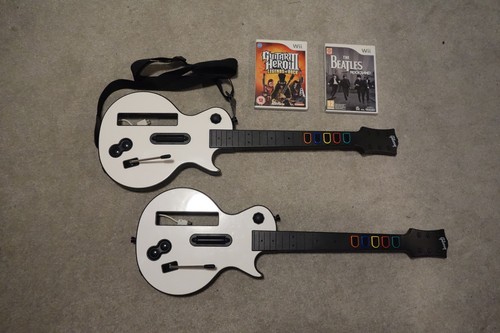 Wii guitar hero iii and - hero,