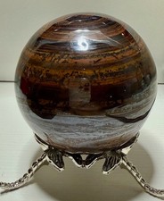 Tiger Iron Stone Sphere