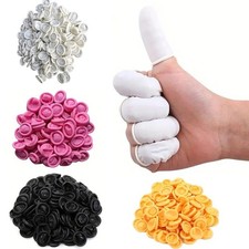 100pcs Finger Cots Latex