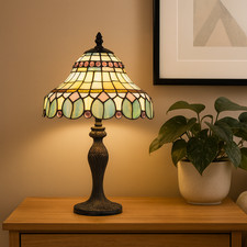 10" Tiffany Style Vintage Lamp