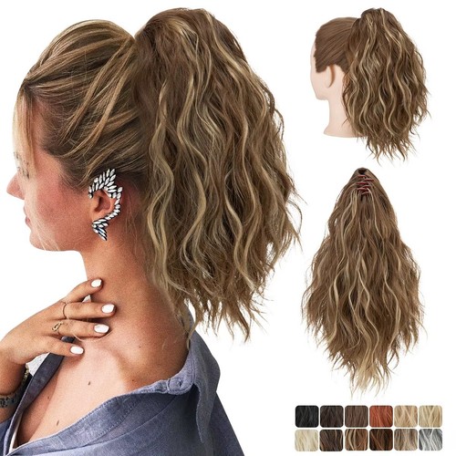 Extra thick real - claw, ponytail