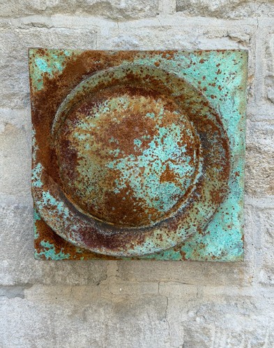 Wall sculpture with - , a