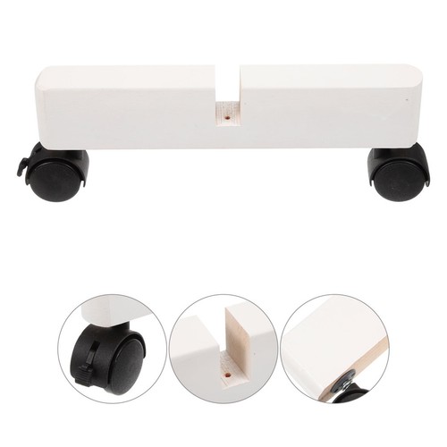 2pcs white wooden screen - white,