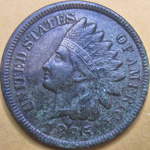 1895 indian head cent - indian,