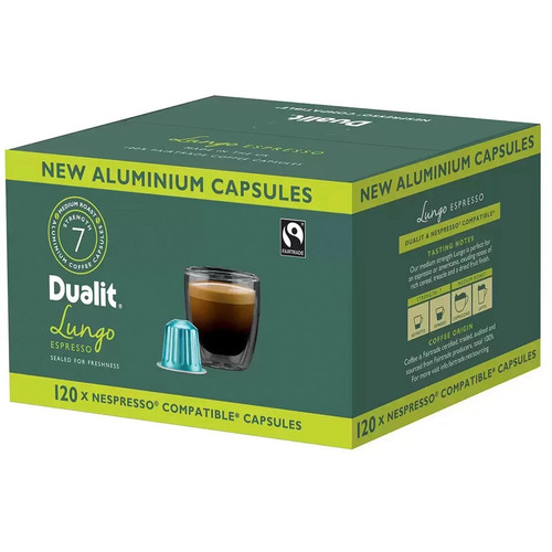 Dualit lungo aluminium coffee - aluminium,