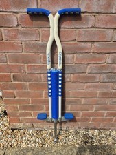 Vintage Flybar SBI Enterprises Master Pogo Stick Foam Blue White Outdoors Fun