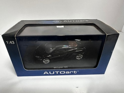 Autoart mclaren mp4 12c black - autoart,,