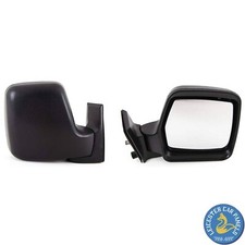 Fiat Scudo Door Wing Mirror Manual Black Driver Side 1995-2007 UK Seller New