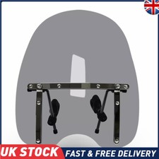 18"x16" Large Smoke Windscreen Windshield For Yamaha V Star 650 950 1100 1300