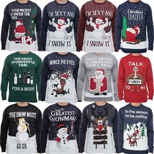 Mens Christmas Novelty Jumper