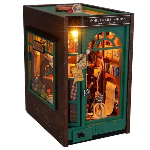 Book nook diy harry potter - nook, 3d