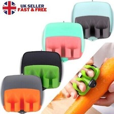 2 Palm Grip Finger Peelers for