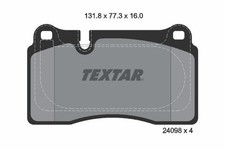 2409803 Textar Rear Brake Pad
