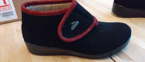 Fly flot black red trim - black, +