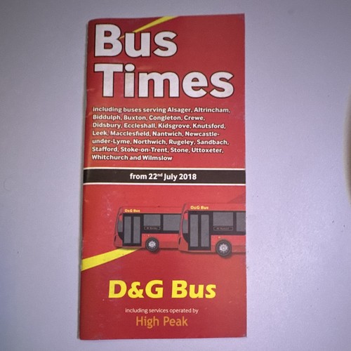 Bus times timetable - d&g,