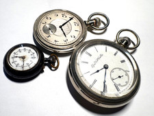 Lot of three Antique Pocket