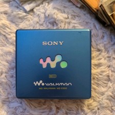 Sony Walkman Blue Minidisc